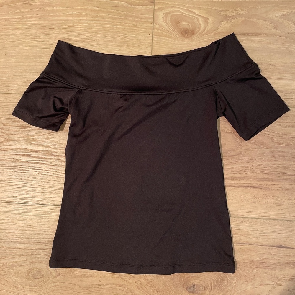 H&M Off-Shoulder Black Top